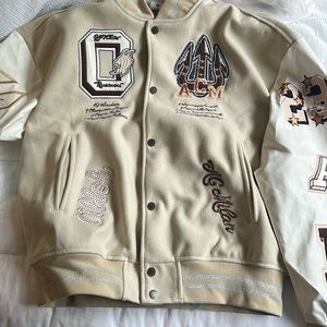 Off-White x AC Milan Varsity Jacket